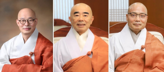 진우스님 연임 의사 공식화…조계종 새 지도자 ‘3파전’