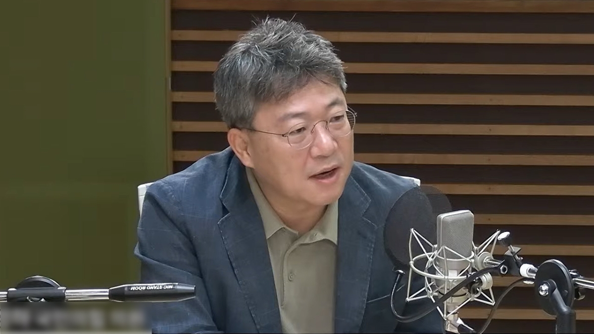 MBC라디오 ‘김종배의 시선집중’에 출연한 박정하 의원. 유튜브 캡처