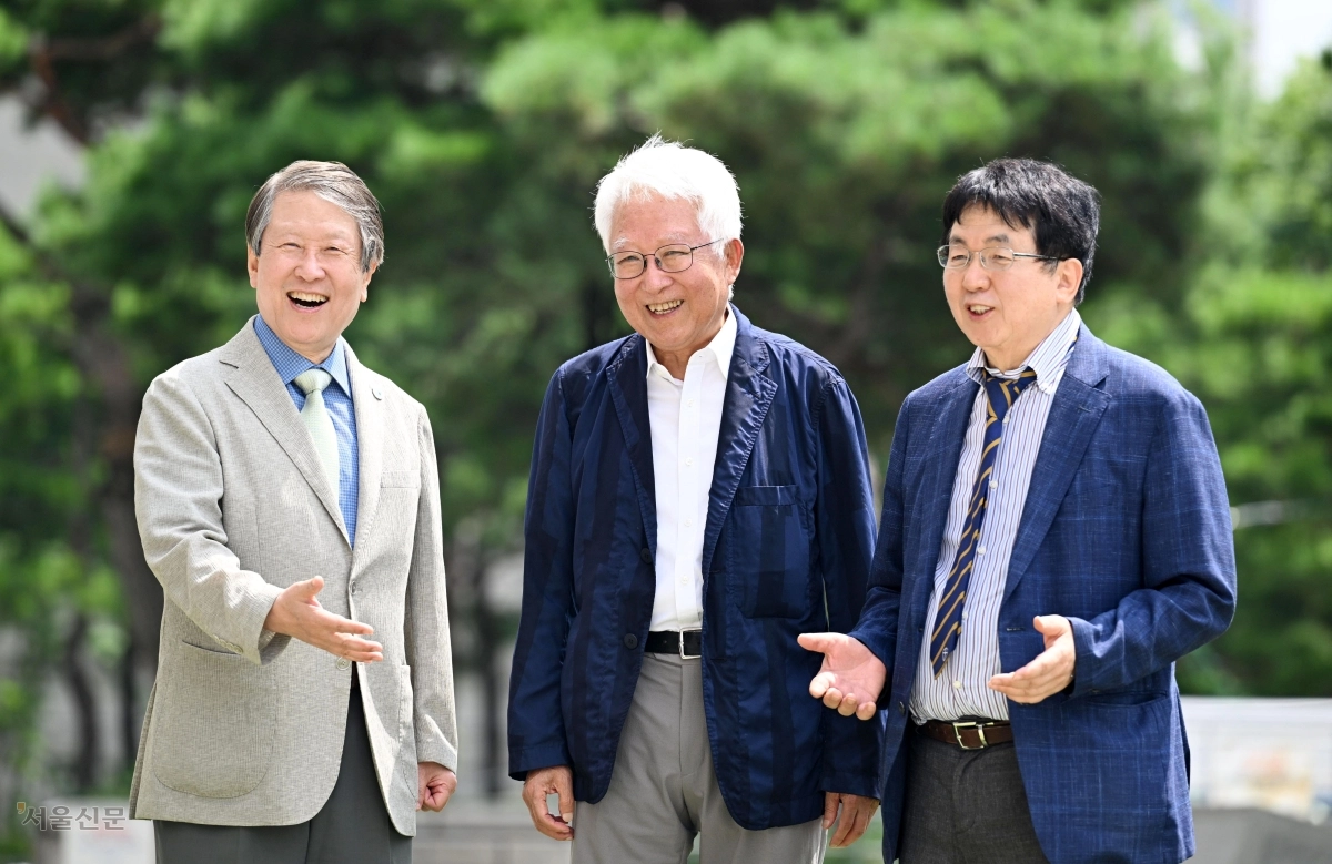 <MIT공대 출신 초청 원자력 및 에너지 전문가좌담회> 황일순 서울대 명예교수, 배순훈 전 정보통신부 장관, 장순흥 부산외대 총장. 2026.7.28 도준석 전문기자