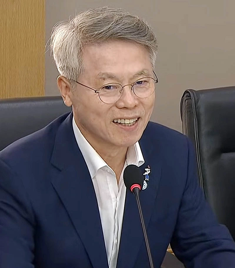 민형배 전남광주통합특별시장이 11일 국무회의에 참석, 발언하고 있다. 전남광주통합특별시 제공