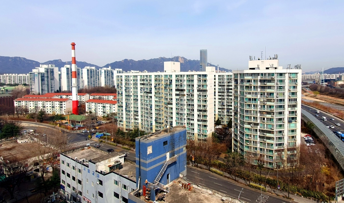 도봉구 창동주공18단지아파트 전경. 도봉구 제공