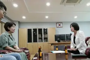 장승희 경기도의원, 노후 시설 많은 구리 구지초 현장 방문