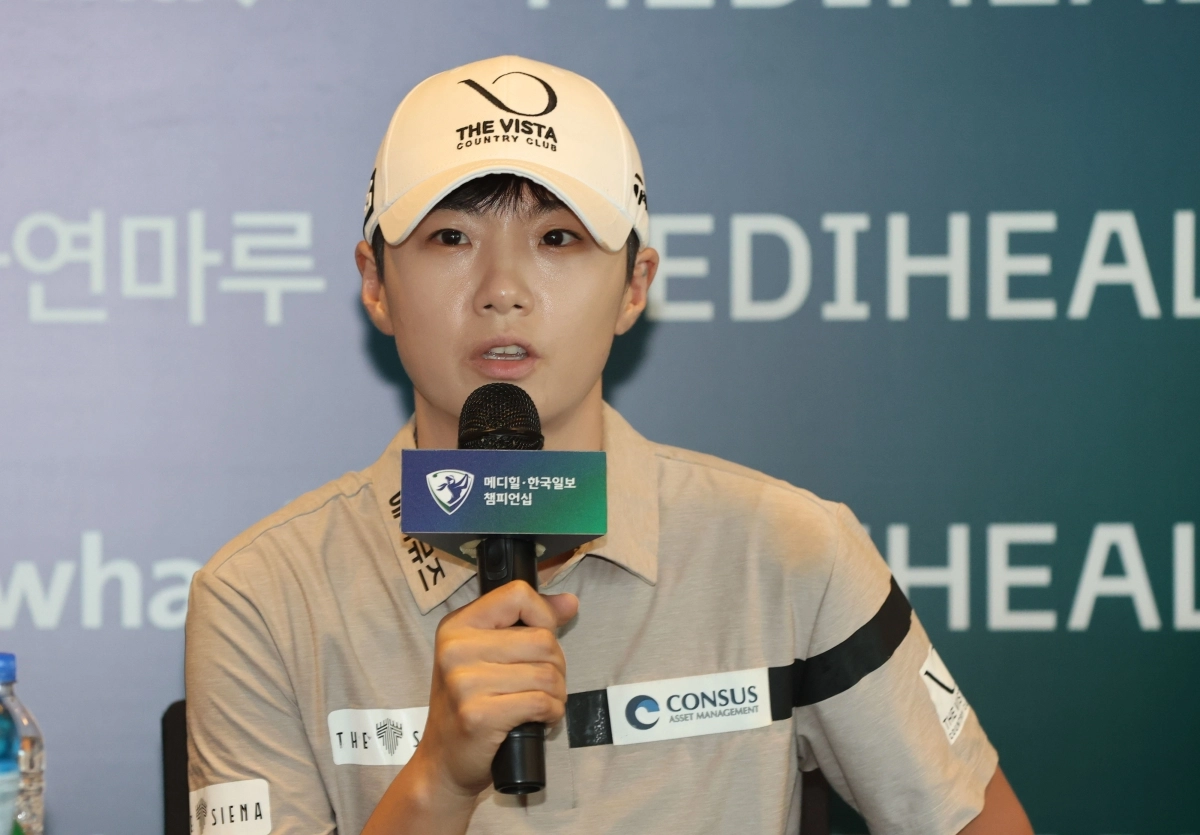 각오를 밝히는 박성현. 대회조직위원회 제공.