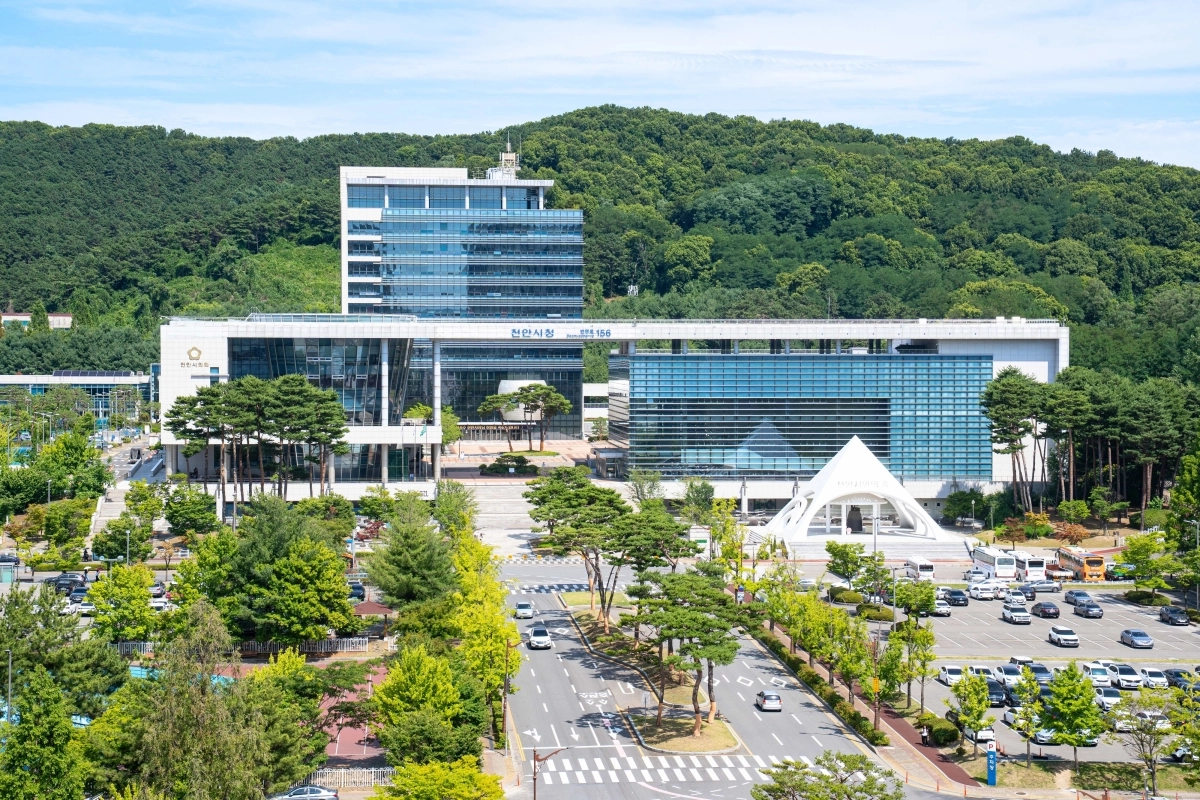 충남 천안시청 전경. 서울신문DB