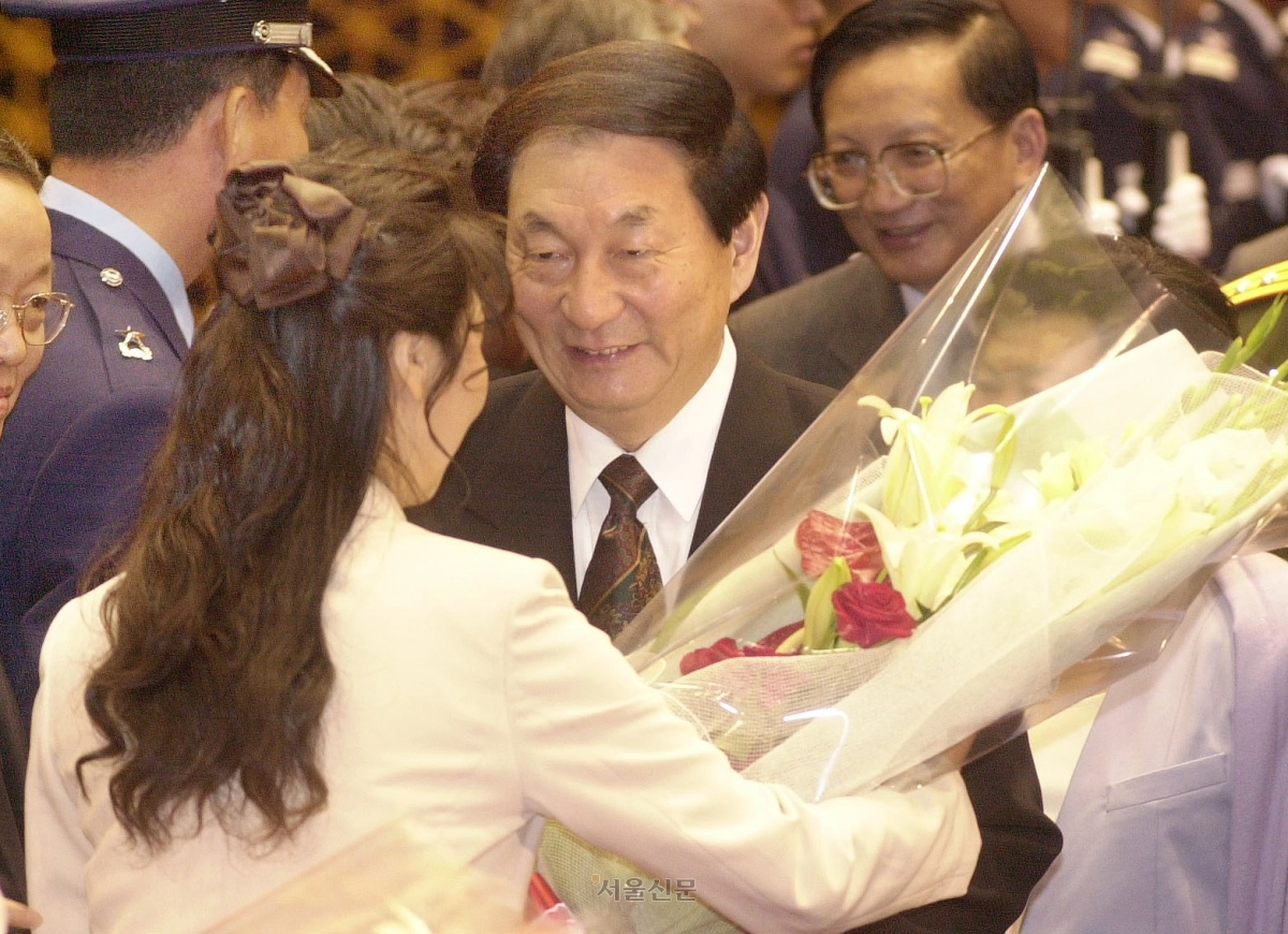 주룽지 전 중국 총리. 서울신문 DB