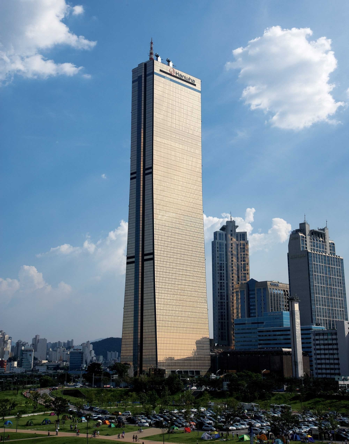 한화생명 본사가 있는 서울 여의도 63빌딩 전경. 한화생명 제공