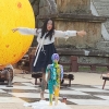 ‘전통사찰과 현대예술의 만남’··· 화엄사, 광복절 문화 전시 공연