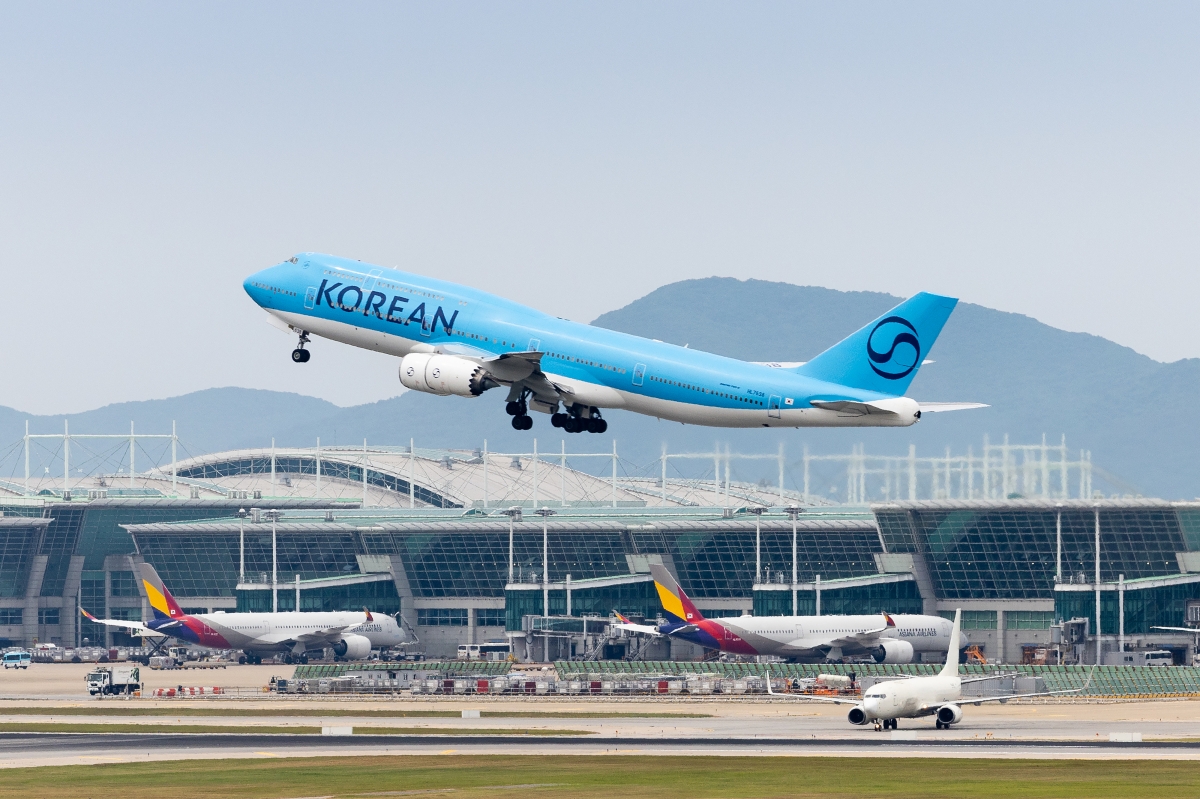 대한항공 B747-8i 항공기. 대한항공 제공