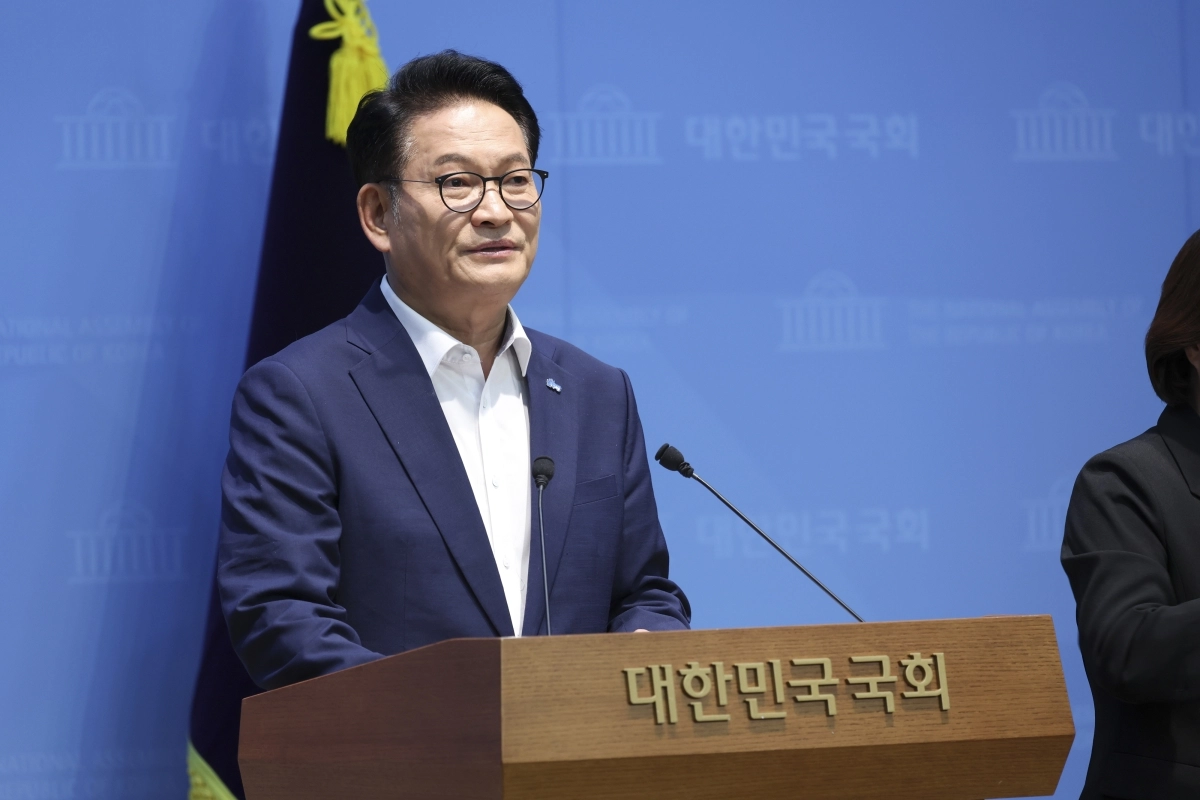 민생정책 발표하는 송영길 민주당 당대표 후보