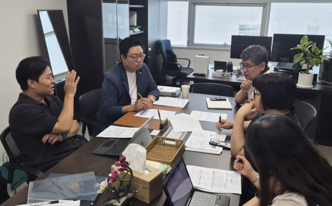 한영수 경기도의원, 용인반도체 클러스터 지원을 위한 중앙정부 공모사업 대응·신규 사업 발굴 협의