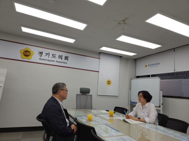 유수연 경기도의원, 경기신보와 경기북부·의정부 소상공인 민생회복 방안 모색