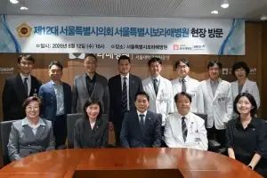 이인애 서울시의원, 서울시 보라매병원 현장 방문