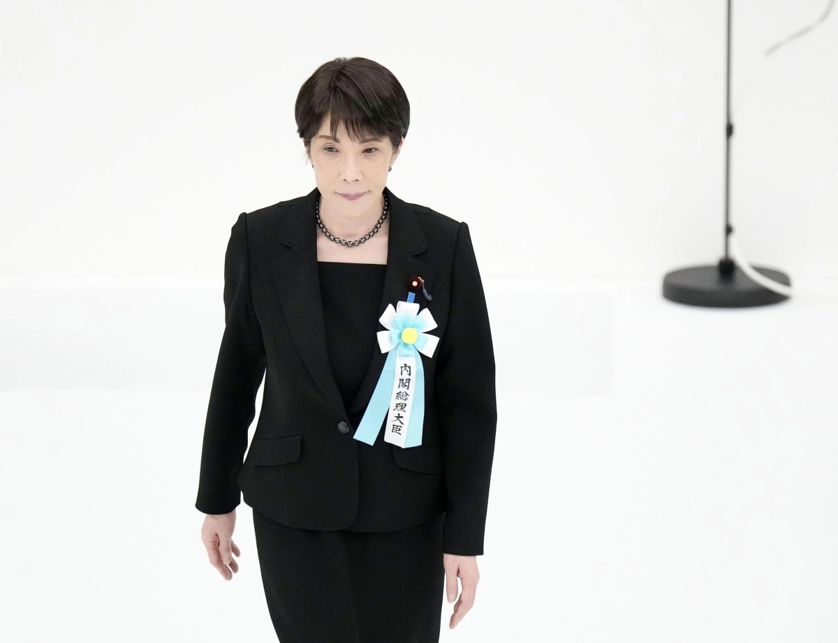 다카이치 사나에 일본 총리. 도쿄 교도 연합뉴스