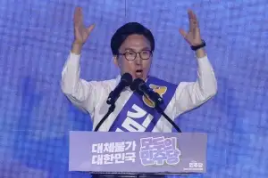 더불어민주당 차기 대표에 김민석…선호투표 끝에 당선