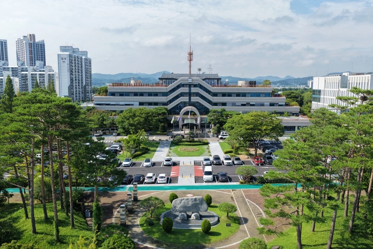 충남 아산시청 전경. 서울신문DB