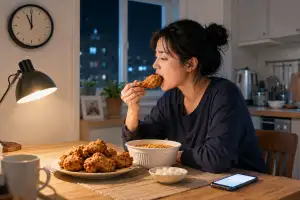 밤마다 못 참는 라면·치킨…의지 부족 아닌 ‘야식증후군’