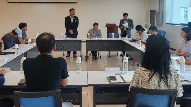 김인영 경기도의원, 이천 복숭아 농업인 간담회… “기후위기 극복 위한 선제적 현장 농정 필요”