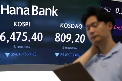 코스피 6%대 급락에 6500 무너졌다…매도 사이드카 발동