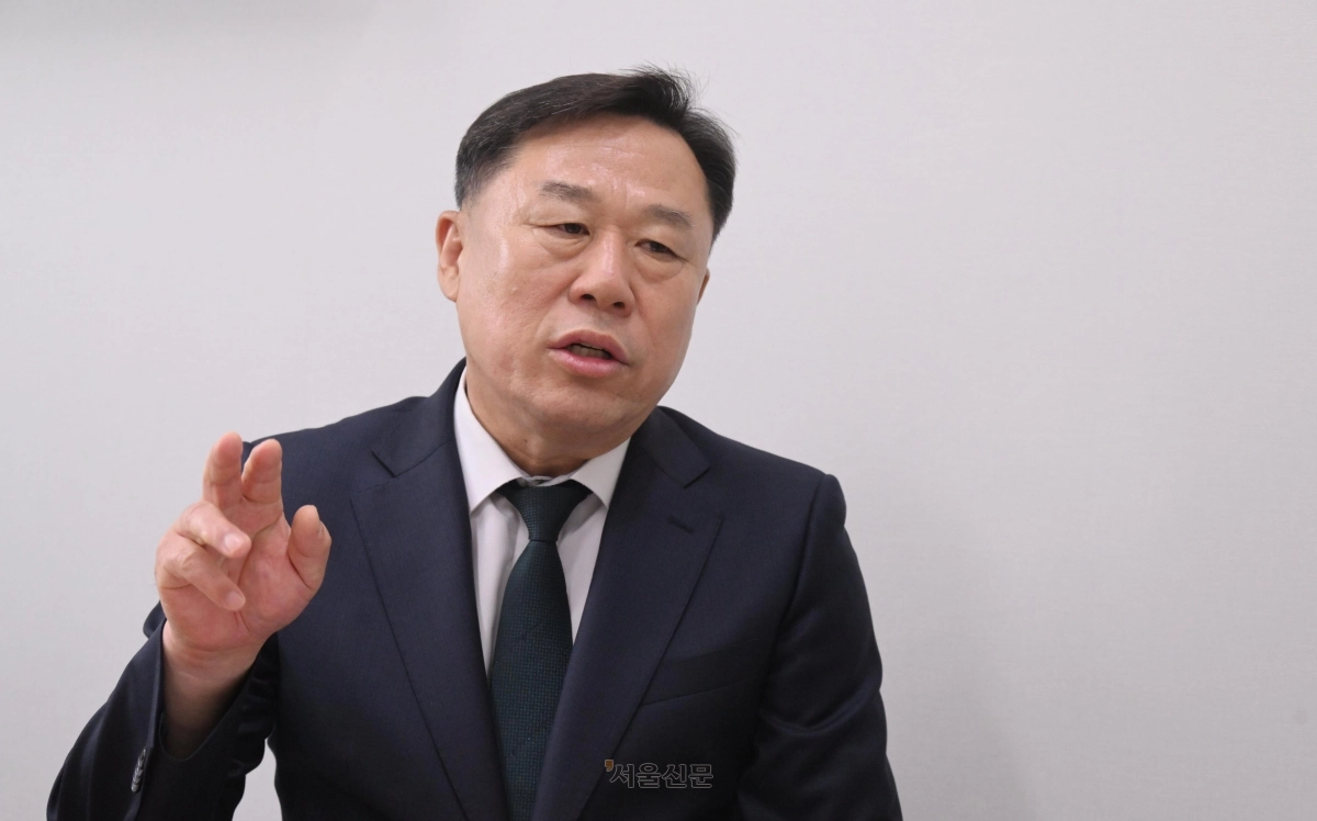 김종훈 진보당 대표가 19일 국회에서 서울신문과 인터뷰를 하고 있다. 안주영 전문기자
