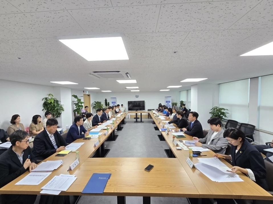서울시교육청 정책협의회 현장 모습. 서울시의회 제공