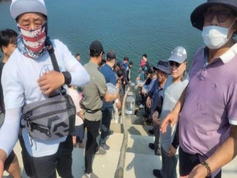 한국수산자원공단 수산종자 방류. 공단 제공