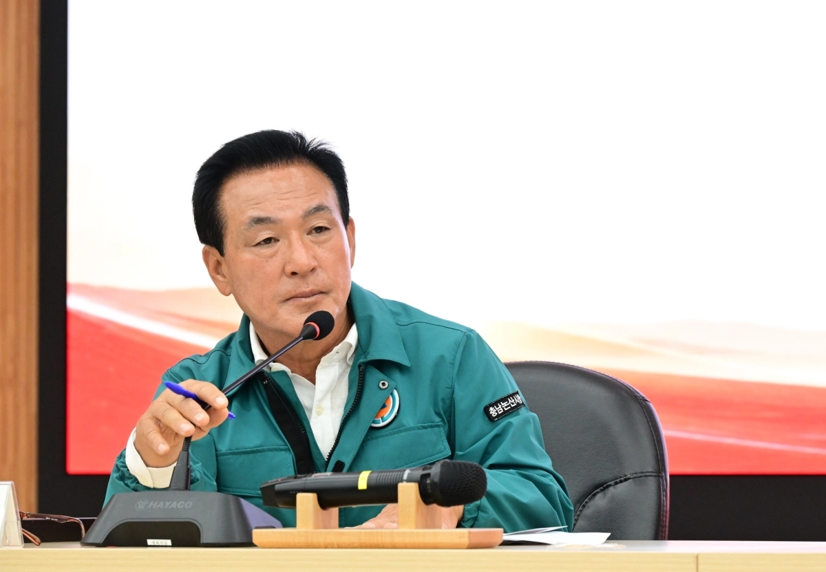 백성현 논산시장. 논산시 제공