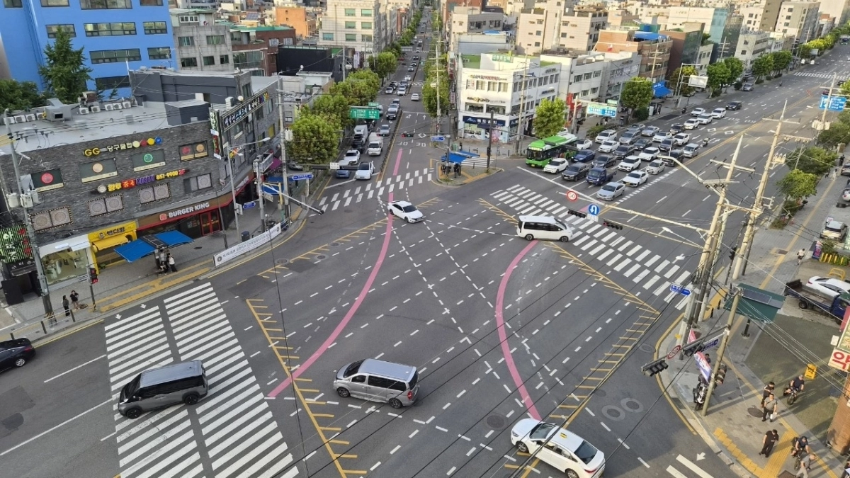 KT구로전화국 교차로에 좌회전 신호 신설