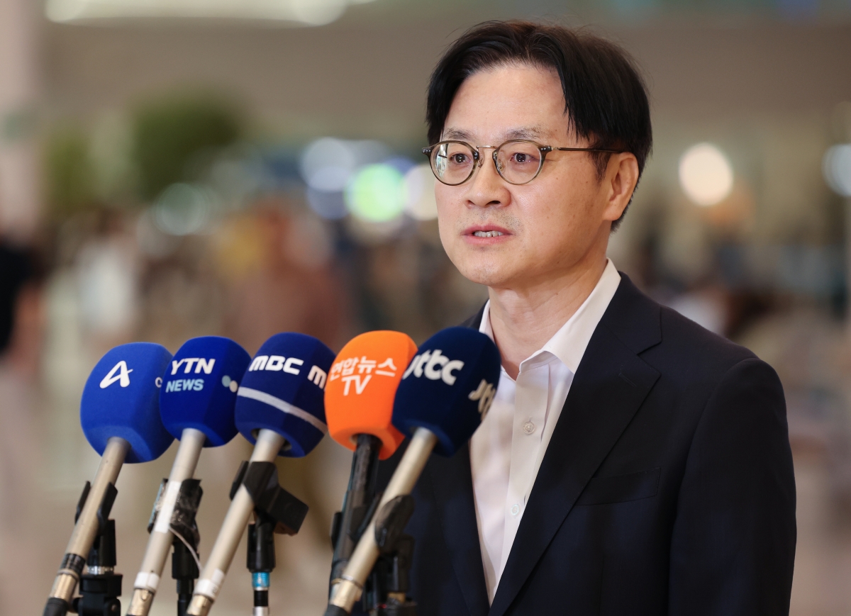 김정관 산업통상부 장관. 연합뉴스