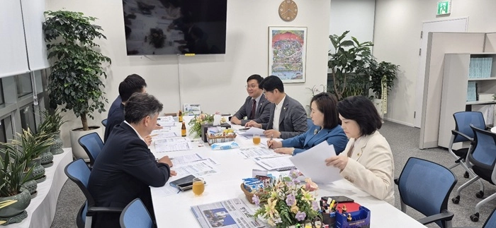 이날 박 의원은 사업 추진과 제도 개선 방안을 논의했다. 서울시의회 제공