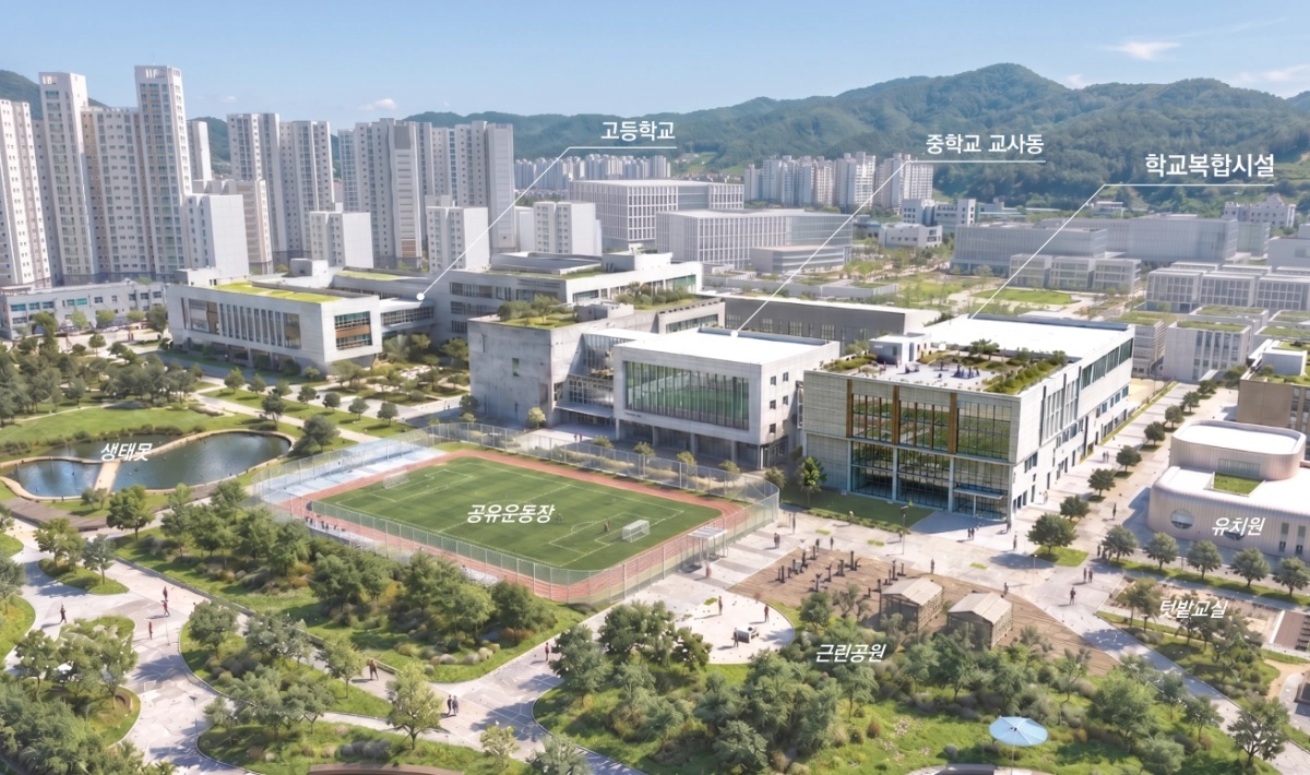 GH 하남교산 ‘어울림(林) 캠퍼스’ 조감도