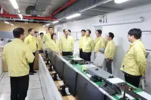 경기도의회 기획재정위원회, 을지연습 상황실 찾아 현장 소통