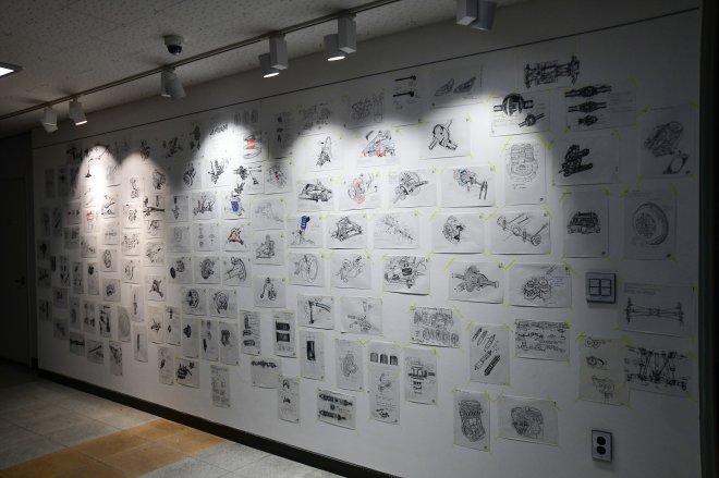 자동차·예술의 만남… 국민대, 개교 80주년 융합전시 ‘The Drawing’ 개최