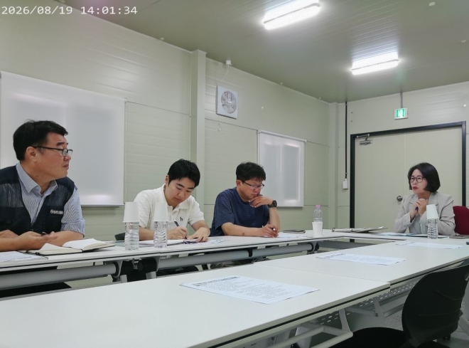 장승희 경기도의원, 구리 갈매역세권 조성공사 현장 방문… 비산먼지 민원 대책 점검