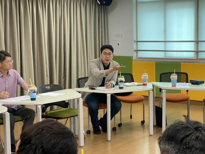 문승호 경기도의원, 성남신흥초 암반 비탈면 위험 점검… 학생 안전 최우선