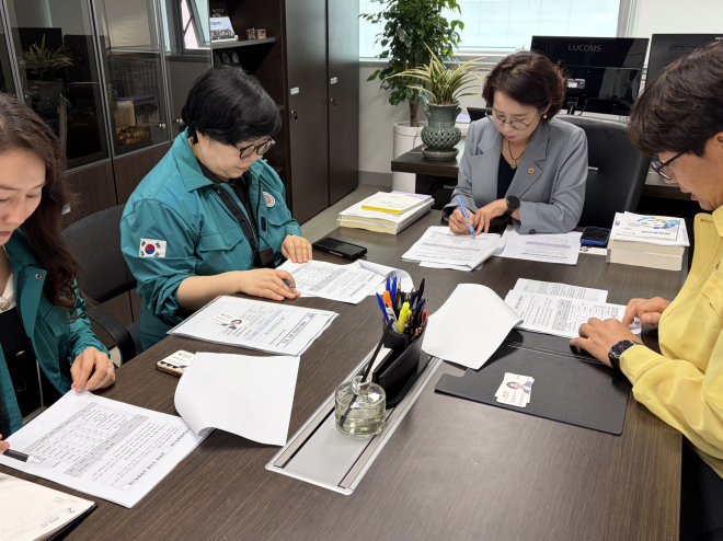 정현미 경기도의원, 마을교육공동체 및 지역교육 협력사업 전반 점검
