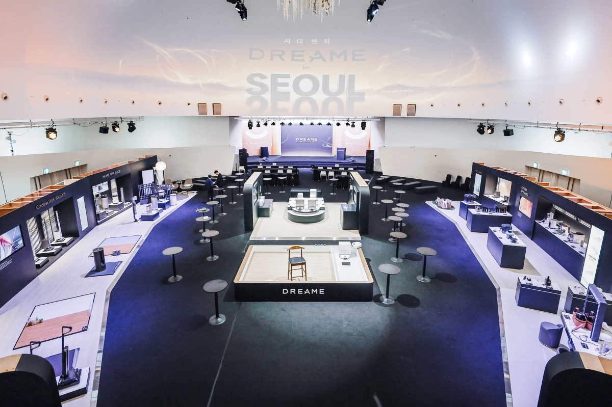 21일 오전 반포한강공원 가빛섬에서 진행된 ‘드리미 인 서울’ 행사장 전경