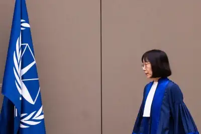 美 제재 ICC 일본인 소장 “법 지배 종말 시작돼선 안 돼”…日에 지원 호소