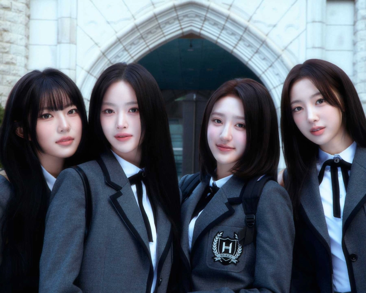 ‘행복합니다’ 리메이크 음원을 가창한 걸그룹 하이키(H1-KEY). 초이크리에이티브랩 제공