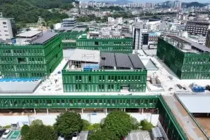 ‘2165억원’ 순천시청 신청사 10월 입주 시작···공정률 95%