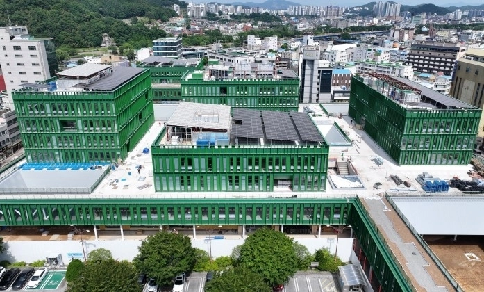 오는 10월 입주를 시작하는 순천시청 신청사