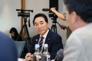박수현 충남지사, 유럽 수출기업 지원·협력 모색