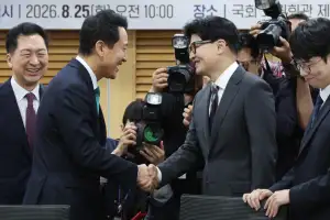 오세훈·한동훈, 한자리서 장동혁 향해 쓴소리