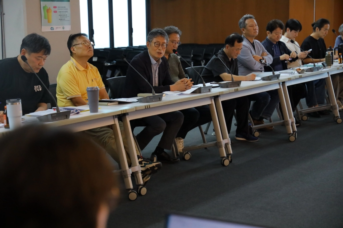 25일 열린 경기콘텐츠진흥원 ‘2026년 경영전략 혁신회의’ 사진. 경콘진 제공