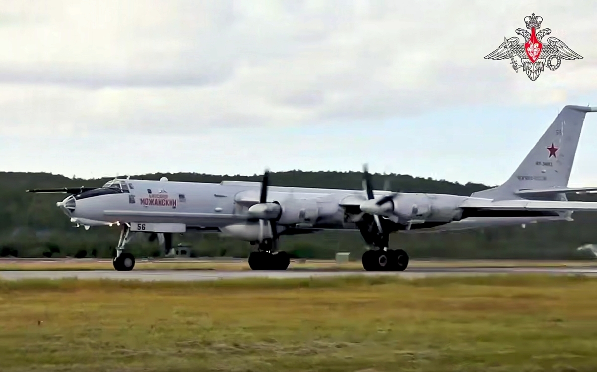 러시아 해군항공의 장거리 대잠초계기 Tu-142. 러시아 국방부 자료
