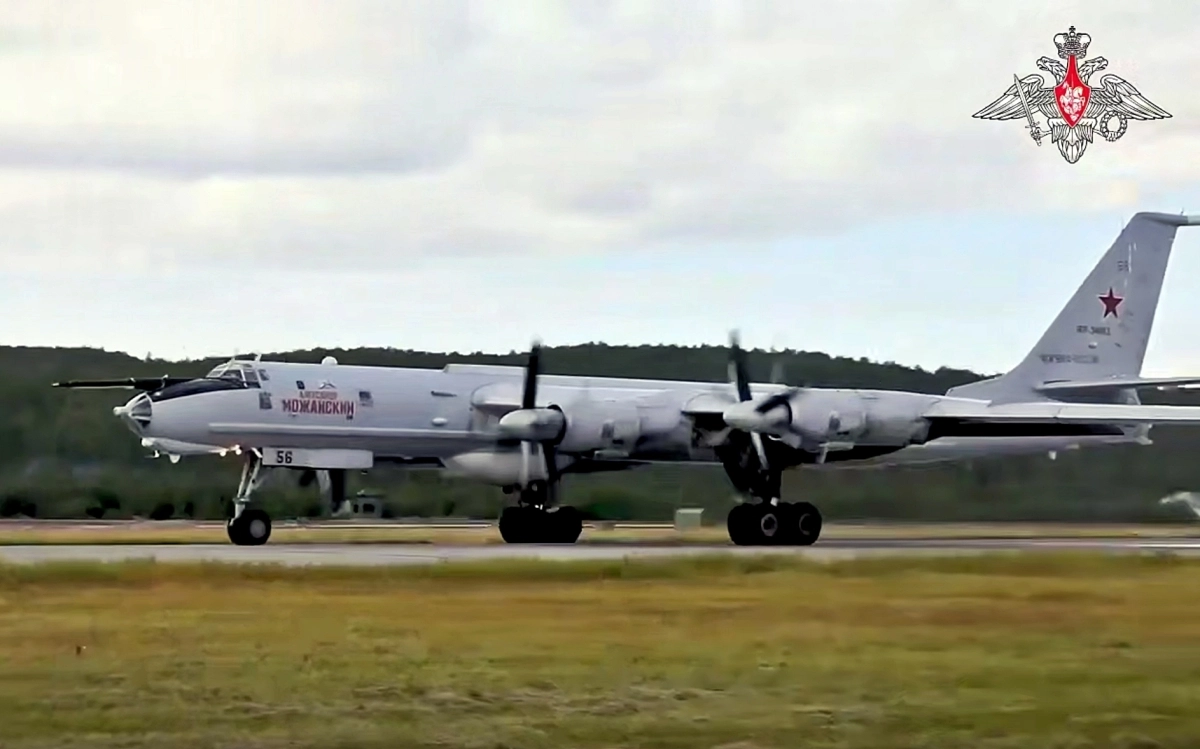 러시아 해군항공의 장거리 대잠초계기 Tu-142. 러시아 국방부 자료