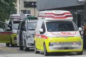 아파트 14층 베란다서 떨어진 7세 남아…나무에 먼저 떨어져 ‘찰과상’