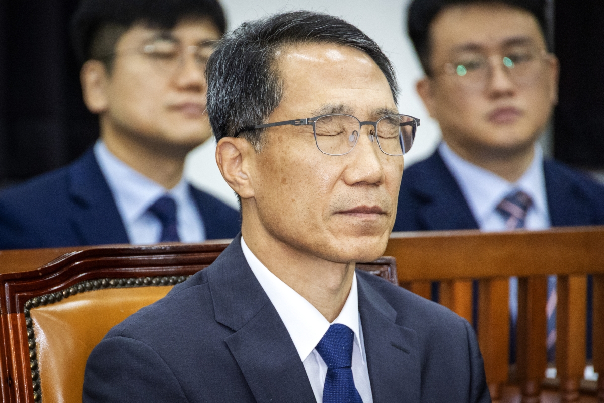 정보위 출석한 경찰청장 직무대행
