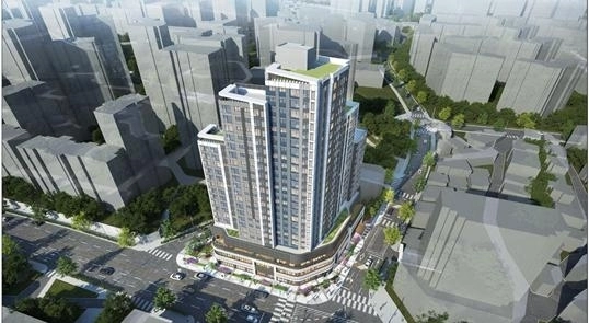 신길동 영진시장 재개발 조감도