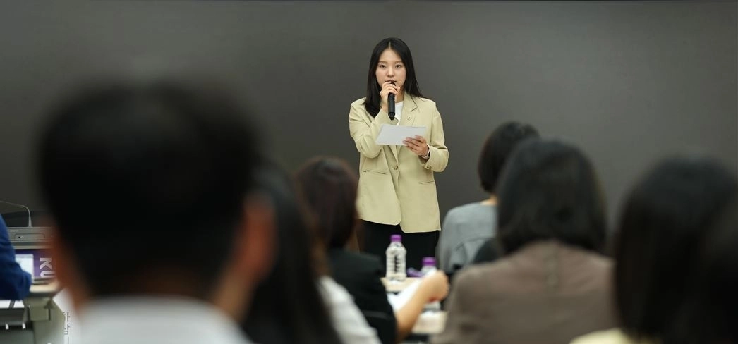 이날 좌장을 맡아 토론을 진행한 김어진 의원. 하남시의회 제공