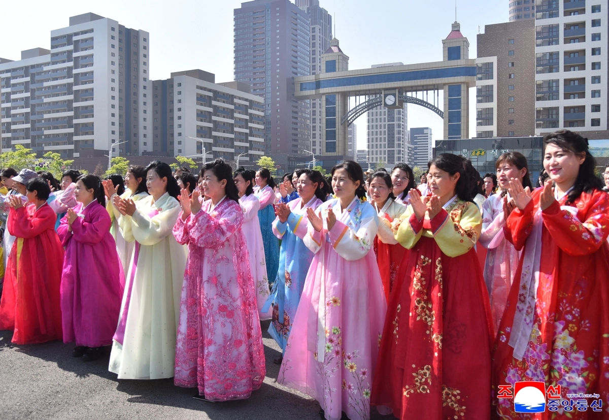 기사와 직접적 관련 없는 북한 여성 자료사진. 평양 조선중앙통신=연합뉴스